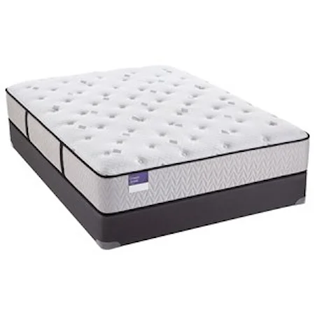 Queen 12 1/2" Cushion Firm Mattress and 9" SupportFlex™ Foundation